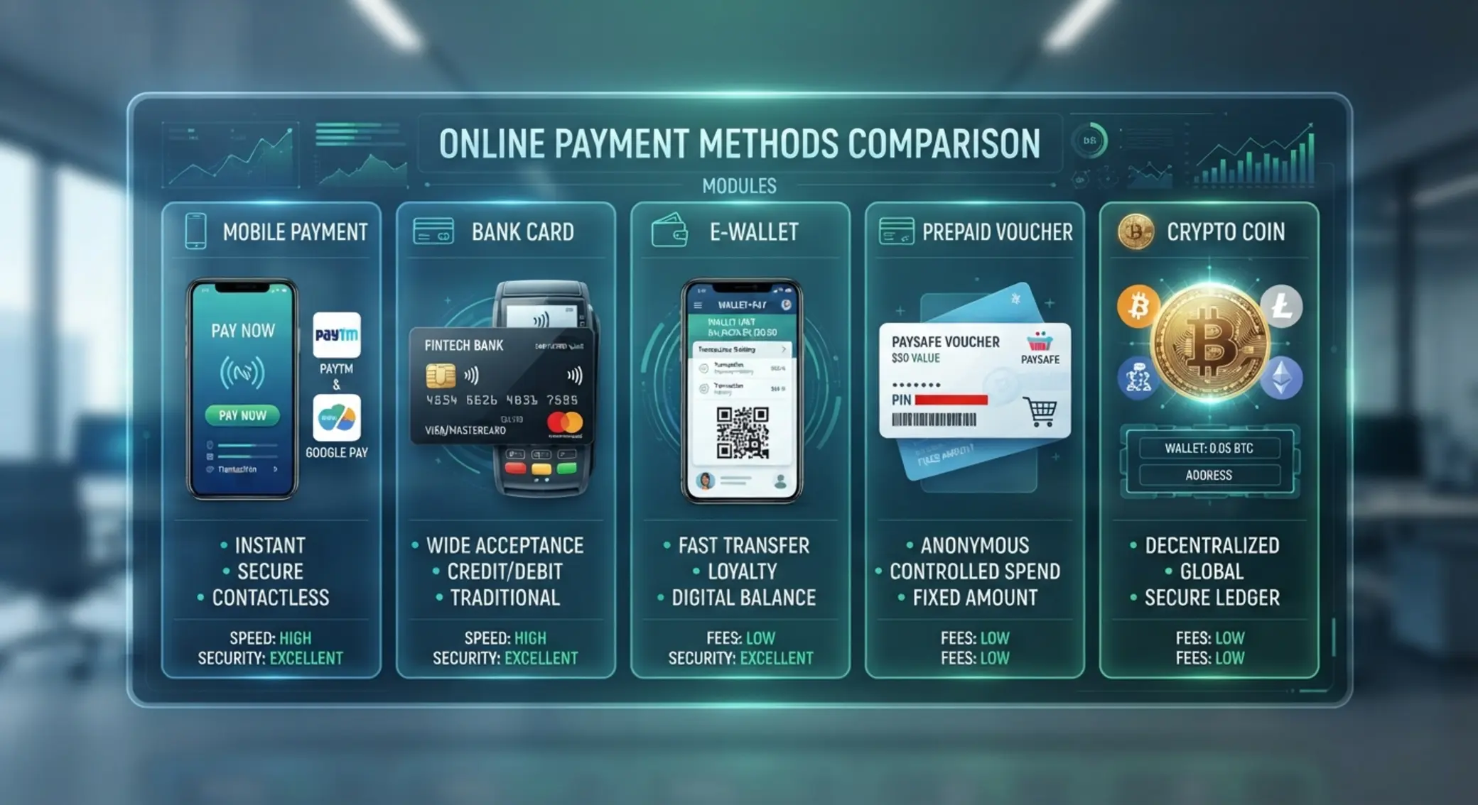 Porównanie metod płatności online przy niskiej wpłacie
