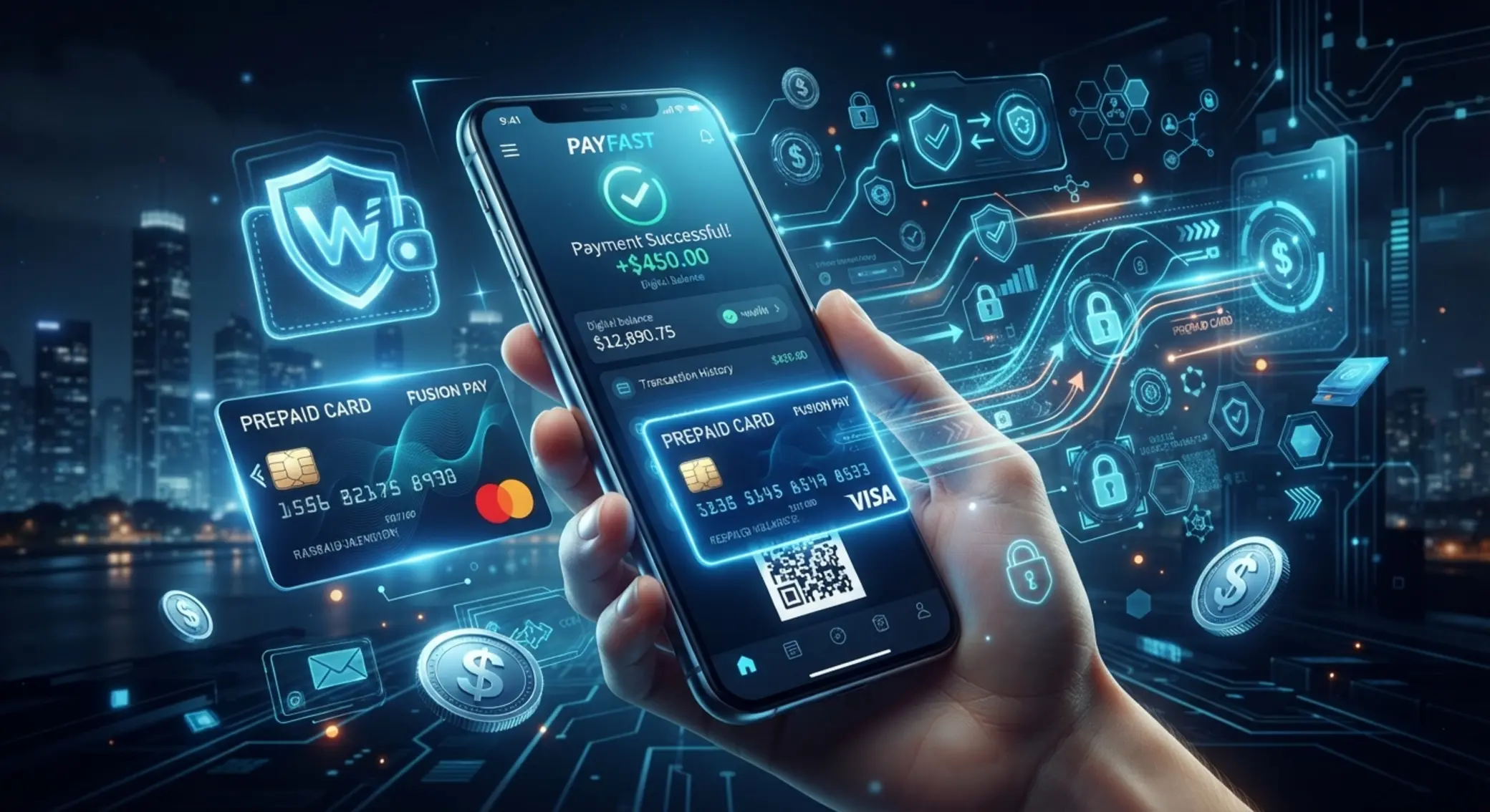 Cyfrowe metody płatności online na smartfonie